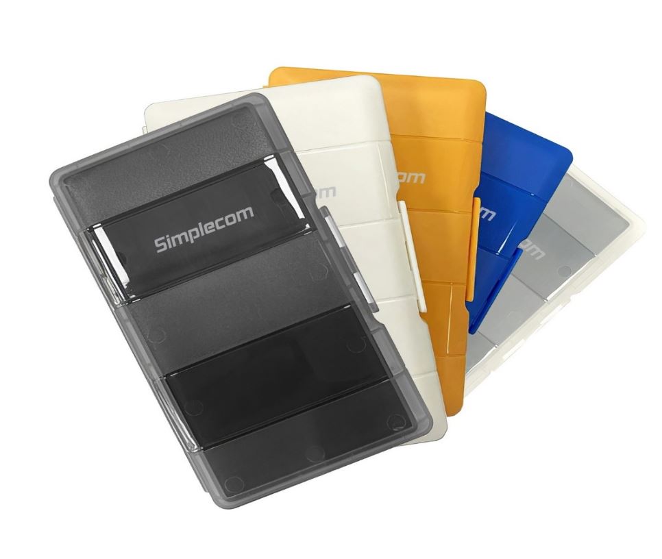 Simplecom MA024 M.2 SSD 4-Slot Protective Storage Case Holder Organizer for 4x M.2 2280 SSD white colour Simplecom MA024 M.2 SSD 4-Slot Protective Storage Case Holder Organizer for 4x M.2 2280 SSD white colour